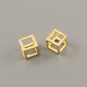 Přívěsek KOSTKA 3D 5mm - Ag925