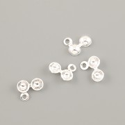 KALOTA koncovka s očkem na stranu - Ag925