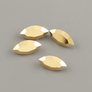 Swarovski NAVETTE 4228 – Aurum F - 10mm