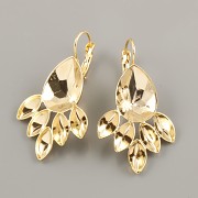 Náušnice OPULENCE pro kamínky Swarovski - pozlaceno