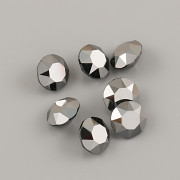 Swarovski Elements XIRIUS Chaton 1088 – Jet Hematite F – 8mm