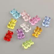 Korálky plastové - GUMOVÍ MEDVÍDCI