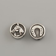 Korálek KŮŇ/PODKOVA 10mm - ocel