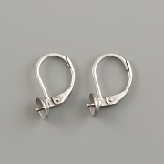 Náušnic NA PERLIČKY s miskou 5mm - ocel