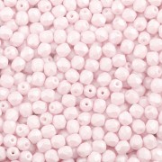 Korálek broušený 4mm - Soft Rose Pastel - 100ks