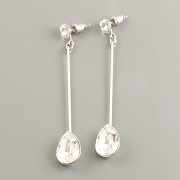 Náušnice CONFIDENCE s krystaly Swarovski - Slza