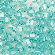 Swarovski korálky XILION 5328 – Sluníčka – Recreated Caribbean Green - 3mm