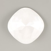 Swarovski 4487 Large Cushion Square 27mm - Electric White Ignite