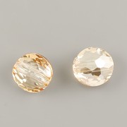 Swarovski 5034 Fantasy Round Bead Crystal Golden Shadow 8 mm