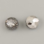 Swarovski 5034 Fantasy Round Bead Crystal Silver Night 8 mm
