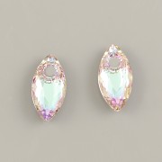Swarovski přívěsek 6437 Marquise Cut – Crystal Vitrail Light P - 9mm