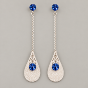 Náušnice CHARLIE pro Rivoli Swarovski 6mm
