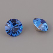 Swarovski Elements XILION Chaton 1088 – Capri Blue Foiled – 6mm