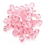 Swarovski Elements korálky XILION 5328 – Sluníčka – Light Rose – 3mm