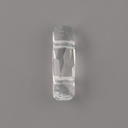 Swarovski Elements korálky – 5535 Column Bead dvoudírkový – Crystal - 19mm
