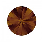 Swarovski Elements Rivoli 1122 – Bronze Shade Foiled – 12mm