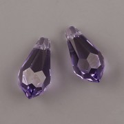 Swarovski Elements přívěsky 6000 – Tear Drop – Tanzanite - 11mm