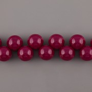 Korálky třešinka - fialová - 12mm
