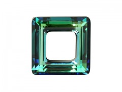 Swarovski Elements 4439 – Square Ring – Bermuda Blue – 14mm