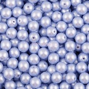 Nano Perličky - 100ks - 4mm - barva 1425014 - bleděmodré