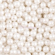 Nano Perličky - 150ks - 3mm - barva 1025001 - bílé