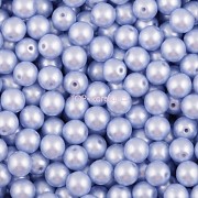 Nano Perličky - 200ks - 3mm - barva 1425014 - bleděmodré