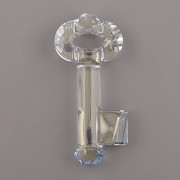 Klíček 6919 Swarovski Elements - Crystal Blue Shade - 30mm