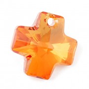 Swarovski Elements přívěsky 6866 – Křížek – Astral Pink – 20mm