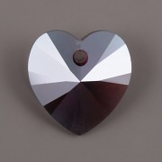 Swarovski Elements přívěsky 6228 – Srdce – Amethyst Moonlight – 14mm