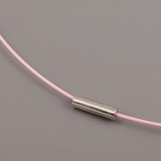 Obruč drátková - světlá růžová - zapínání magnet