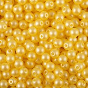 Nano Perličky - 200ks - 3mm - barva 2325002 - žlutá