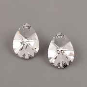 Swarovski Elements přívěsky 6128 – Mini Pear – Crystal CAL – 10mm