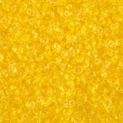 Dvoudírkový rokajl - SuperDuo® - 12,5g - barva 4625819 - žlutá