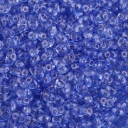 Dvoudírkový rokajl - SuperDuo® - 12,5g - barva 5725372 - tmavě modrá