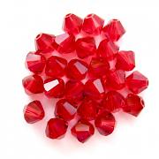 Swarovski Elements korálky XILION 5328 – Sluníčka – Siam – 4mm