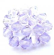 Swarovski Elements korálky XILION 5328 – Sluníčka – Violet – 4mm