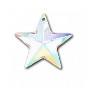 Swarovski Elements přívěsky 6714 – Hvězda – Crystal AB – 20mm