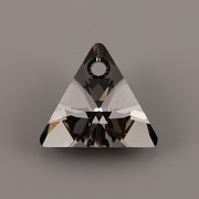 Swarovski Elements přívěsky 6628 - XILION Triangle - Silver Night - 16mm