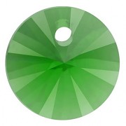 Swarovski Elements přívěsky 6428 – Rivoli – Dark Moss Green - 6mm