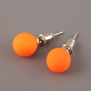 Puzety NEON oranžová - 4mm
