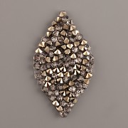 LIST Crystal Rocks Swarovski Elements - Metalic Light Gold