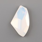 Galactic Flat Fancy Swarovski Elements 4756 – White Opal F - 19mm