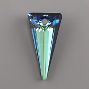 SPIKE Swarovski Elements 6480 - Bermuda Blue P - 28mm