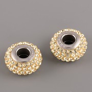 BeCharmed Pavé SLIM korálky Swarovski Elements 181101 – Jonquil