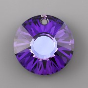 Sluníčkový přívěsek Swarovski Elements 6724 - Heliotrope P - 12mm