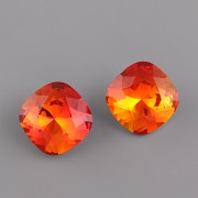 Fancy Stone Swarovski Elements 4470 – Fire Opal Foiled - 12mm