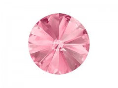 Swarovski Elements Rivoli 1122 – Light Rose Foiled – 8mm