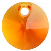 Swarovski Elements přívěsky 6428 – Rivoli – Tangerine - 6mm