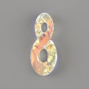 Swarovski Elements přívěsky 6792 NEKONEČNO - Crystal AB - 18mm