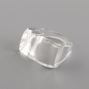 Plastová základna HRANATÁ pro prsten BUBBLE - velikost 56-57